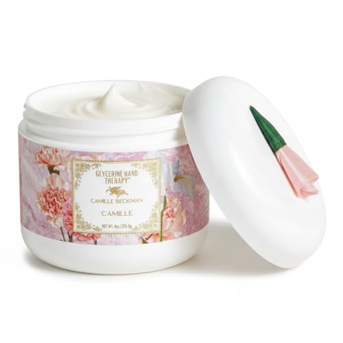 Camille Beckman Glycerine Hand Therapy Cream, Signature Camille, 8 Ounce