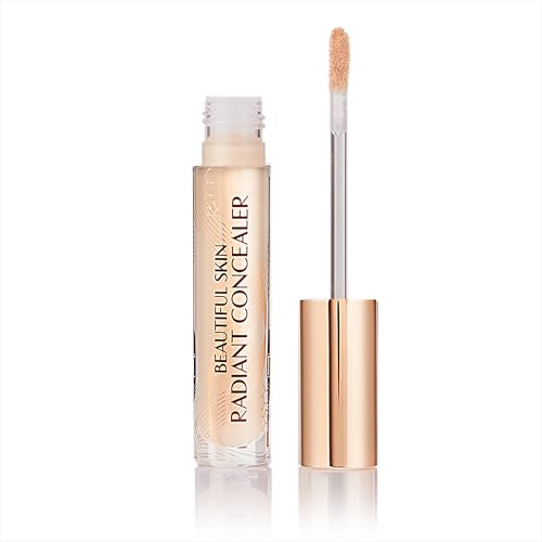 Charlotte Tilbury Beautiful Skin Concealer - Under Eye Concealer & Color Corrector for Dark Circles - Hydrating, Medium-Buildable Coverage with a Radiant, Natural-Looking Finish - 2 Fair