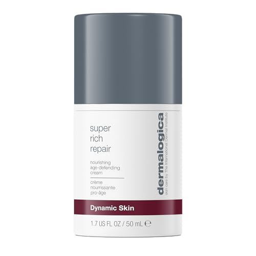 Dermalogica Super Rich Repair Anti-Aging Super-Concentrated Face Moisturizer - Help Replenish Skin's Natural Moisture Levels, 1.7 fl oz