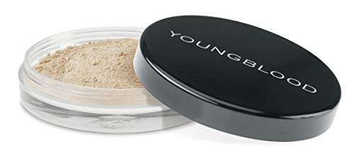 Youngblood Clean Luxury Cosmetics Natural Loose Mineral Foundation, Pearl | Loose Face Powder Foundation Mineral Illuminating Full Coverage Oil Control Matte Lasting | Vegan, Cruelty Free