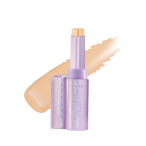 tarte shape tape blur concealer stick - Full Coverage Crease-Proof Makeup, Diamond-Shaped Precision Tip for Instant Eye Lift Effect, 50% Skin-loving Ingredients, Vegan & Cruelty-Free full size, 22N