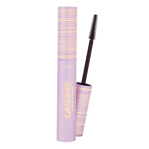 tarte tartelette tubing mascara – Lash Extensions in a Tube, Easy-to-Remove Eye Makeup, Clinically Proven to Volumize & Curl, 24Hr Smudge-Proof Longwear, Vegan & Cruelty-Free, full size, black