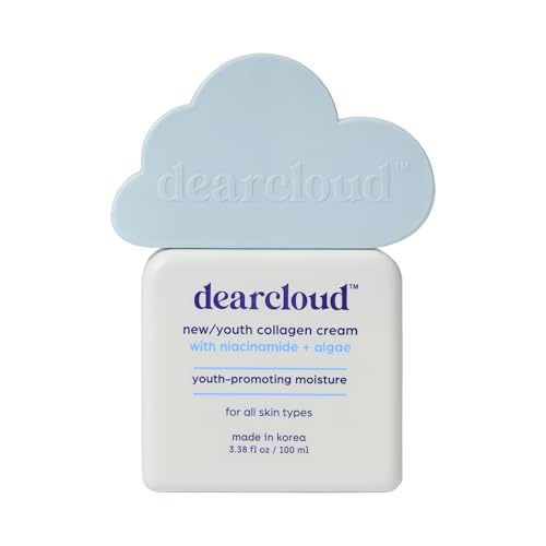 dearcloud New/Youth Collagen Cream Moisturizer – Firming Korean Facial Moisturizer for Radiant Skin (3.38 fl oz)