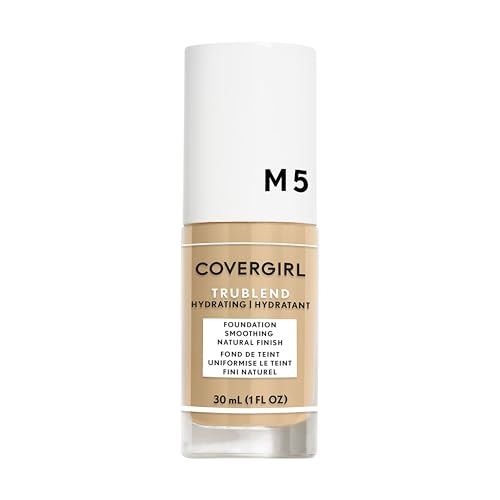 COVERGIRL truBlend Liquid Foundation Makeup Caramel Beige, 1 fl oz (30 ml) (packaging may vary)