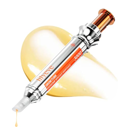 lilyeve GROWTURN Exosome Spicule Ampoule 3000, Focused Hair Loss & Scalp Solution in 7 days, 4th Generation Exosome Spicule Care, Korean Hair Care, 0.34 fl. oz.