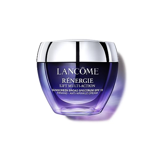 Lancôme Rénergie Lift Multi-Action SPF 15 Face Cream with Vitamin E - Anti-Aging, Firming & Lifting Moisturizer for Face & Neck, Visibly Reduces Wrinkles - SPF 15 Sun Protection - 1.7 Fl. Oz