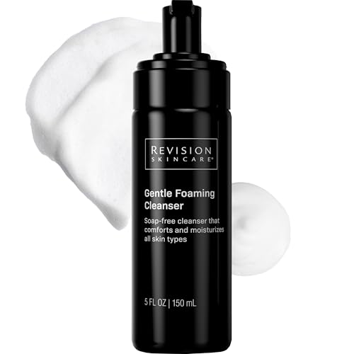 Revision Skincare Gentle Foaming Cleanser, Soap Free Facial Cleanser and Makeup Remover, Soothing and Moisturizing, 5 fl oz