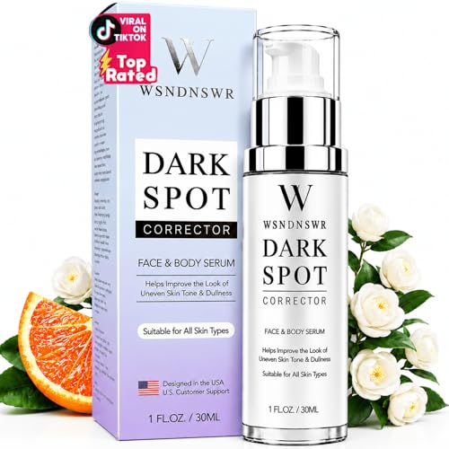 Dark Spot Remover for Face & Body with 20,000ppm Niacinamide - Hyperpigmentation, Melasma, Sun, Age, Acne Scars, Freckles and Uneven Tone, Dark Spot Corrector Serum for All Skin Types, Men & Women